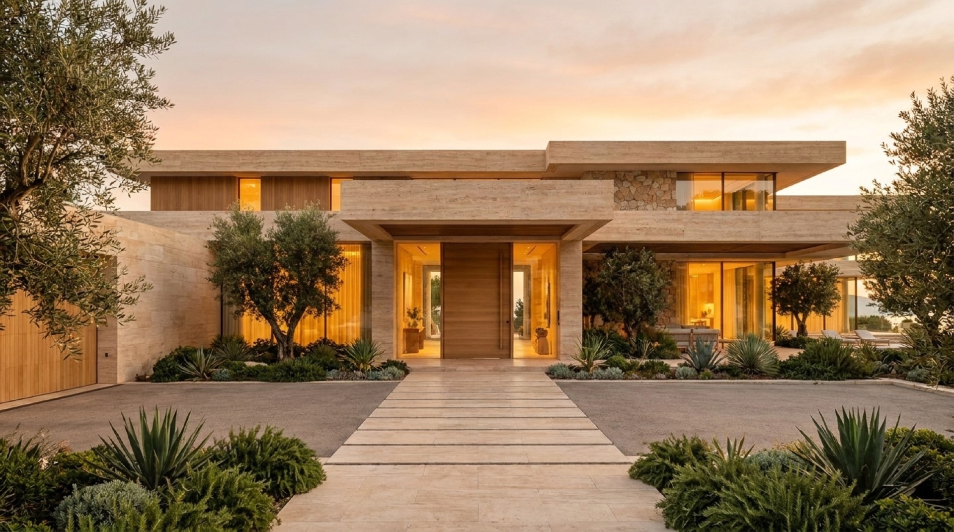 AURELIA · villa de lujo con recorrido en video conducido por scroll
