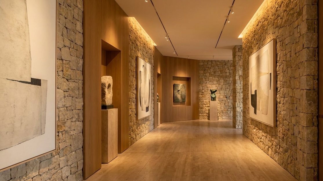 Galería · Arte entre piedra y roble